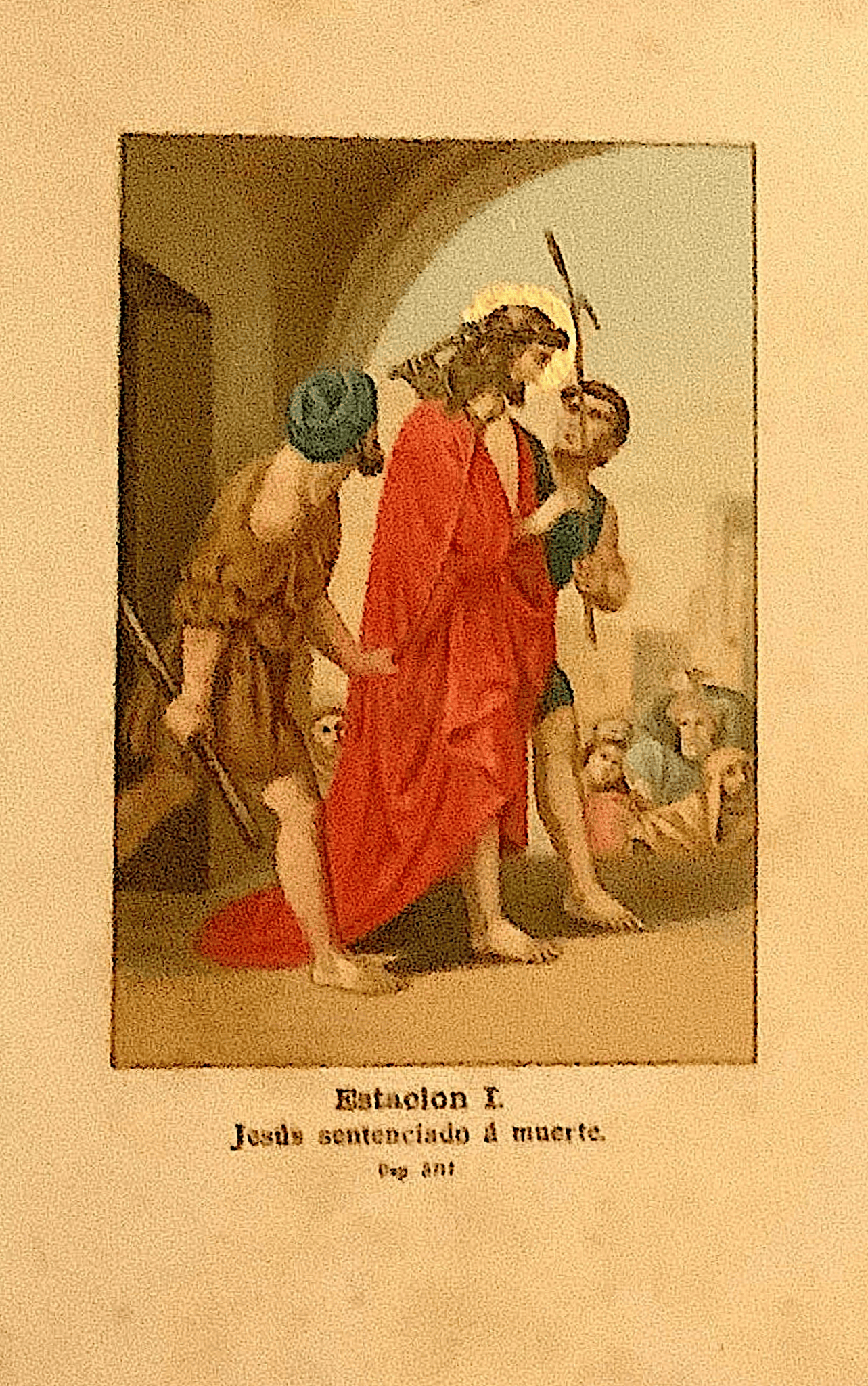 Station I: Jesus is condemned to death