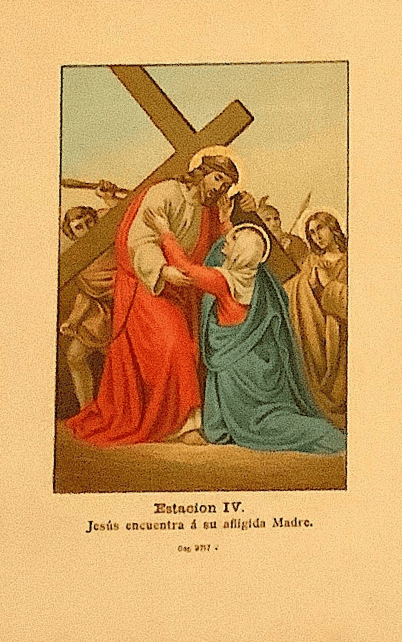 Station IV: Jesus meets His mother