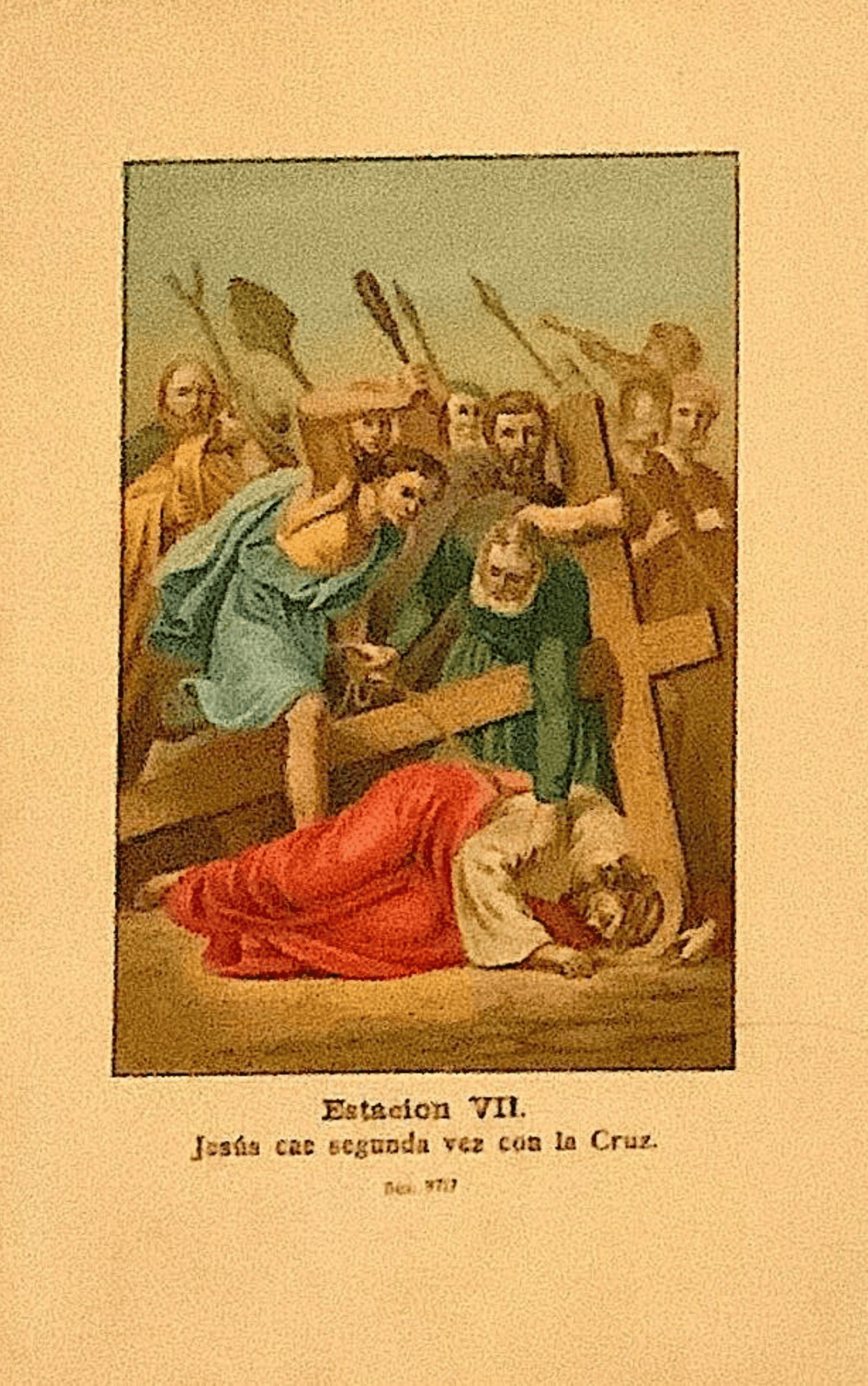 Station VII: Jesus falls the second time