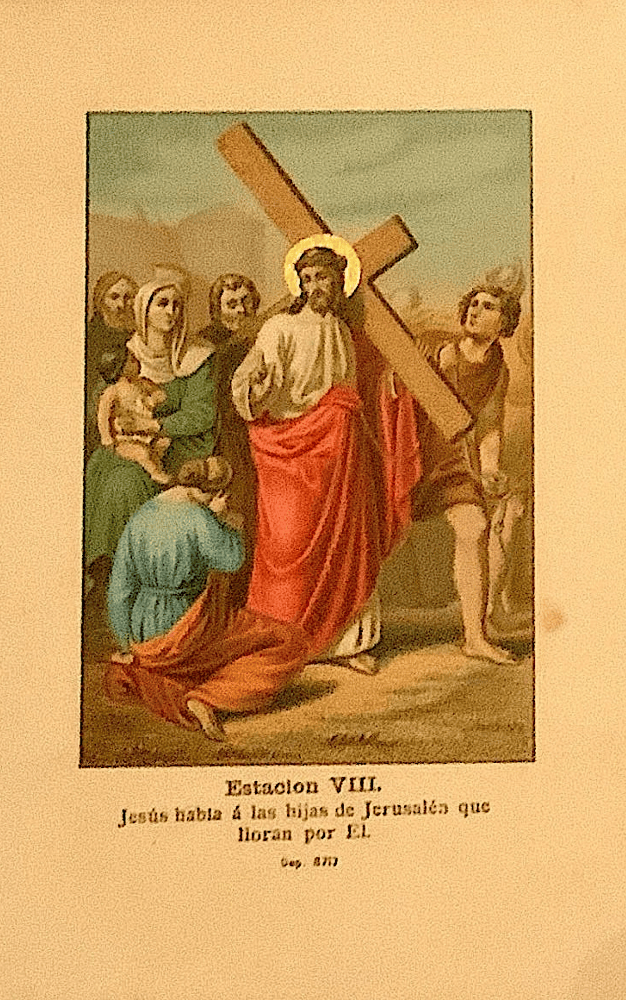 Station VIII: Jesus meets the women of Jerusalem